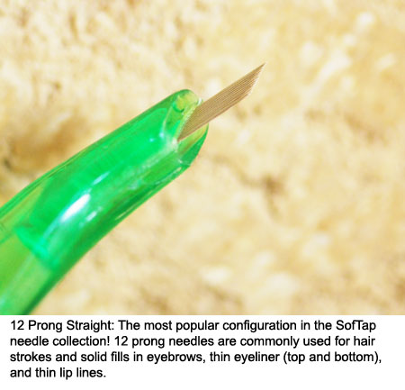 12 Prong Straight Click Tip